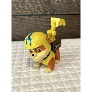 PAW Patrol RUBBLE Action Pack Pup Figure with‎ Action Feature Jackhammer